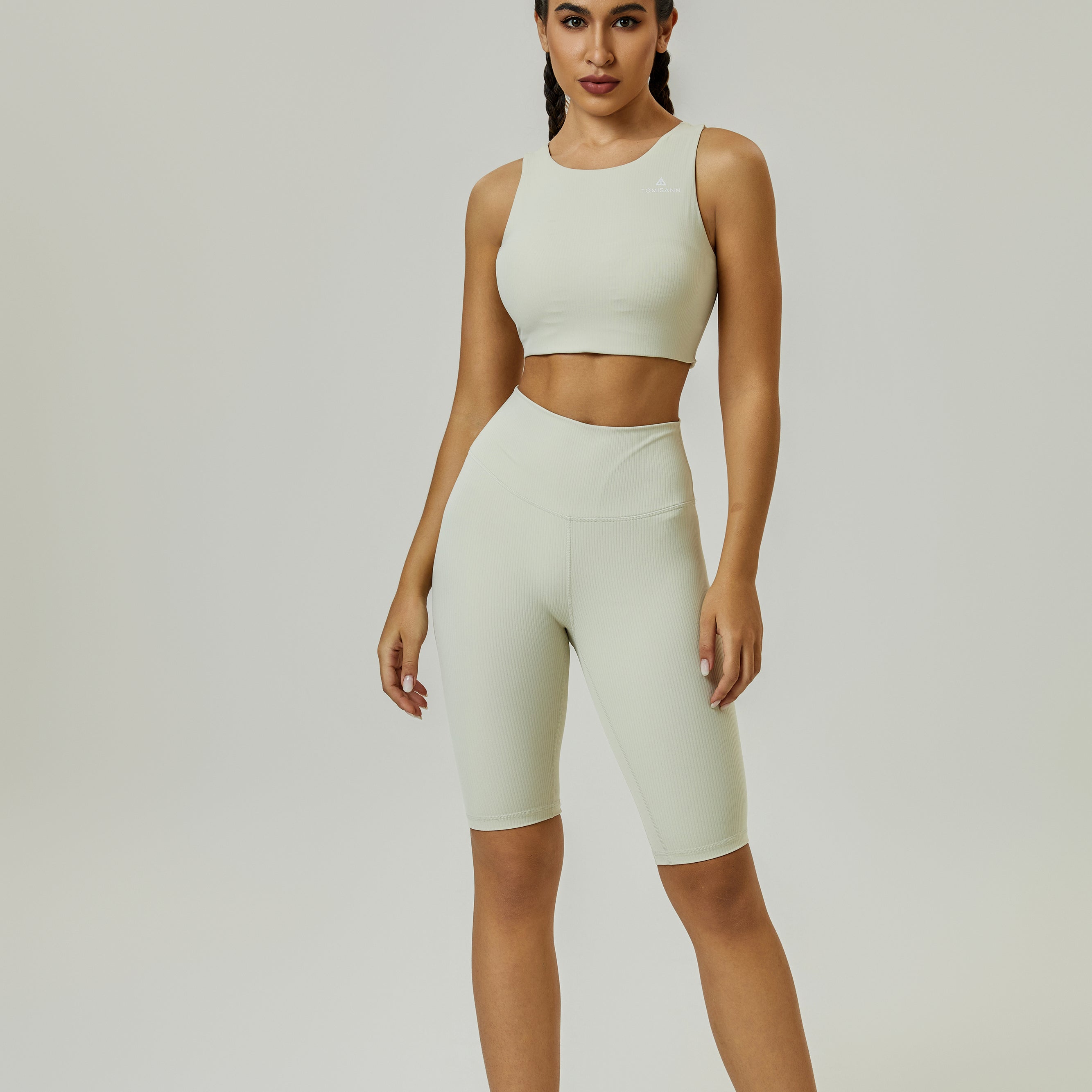 Striped Sets Bra & Shorts