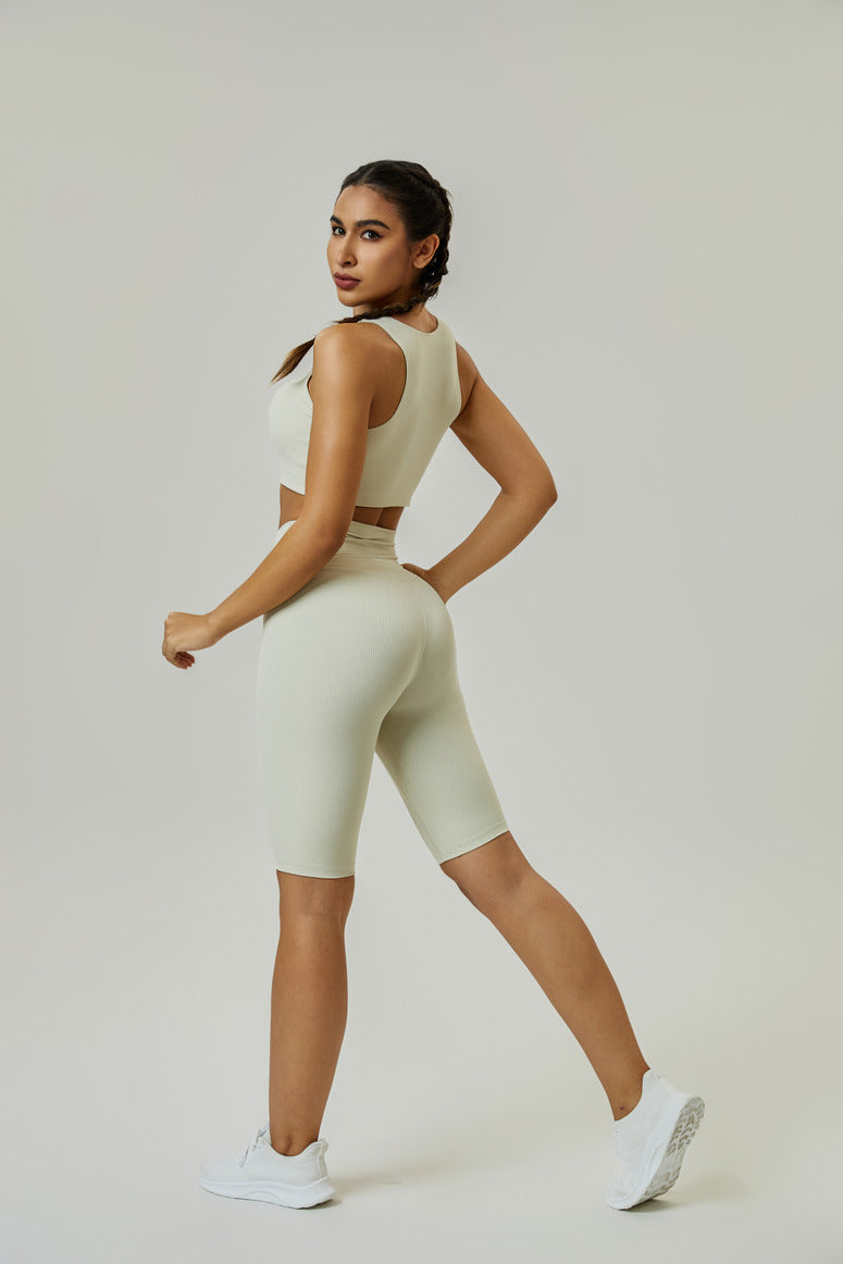 Striped Sets Bra & Shorts